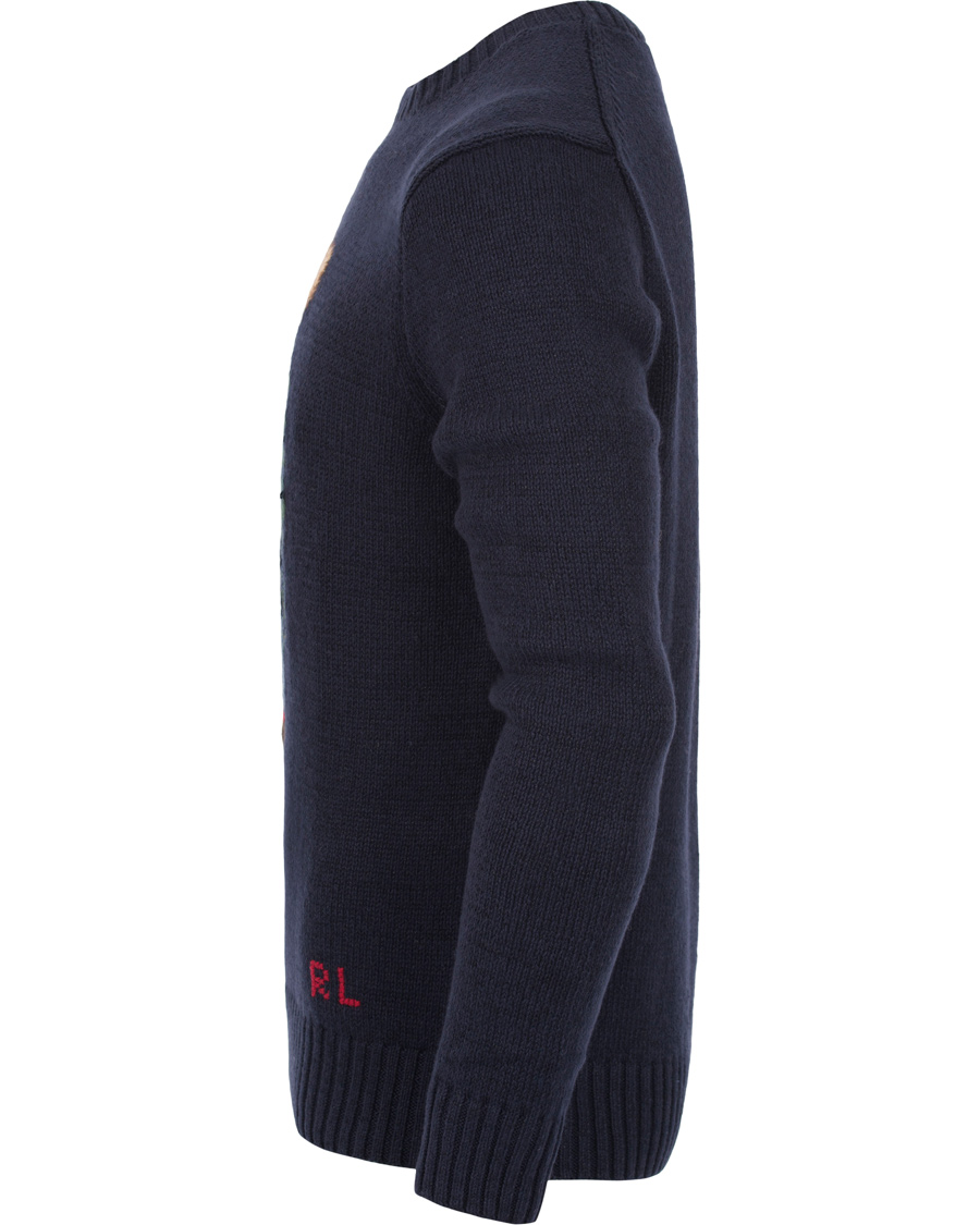 Homme | Pulls Et Tricots | Polo Ralph Lauren | Cotton Knit Bear Sweater Blue