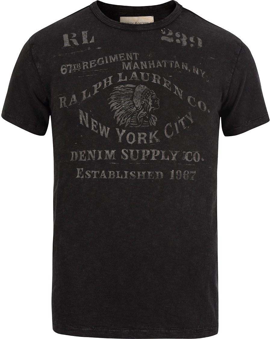 Homme | T-shirts | Denim & Supply Ralph Lauren | 67th Regim Tee Black 67