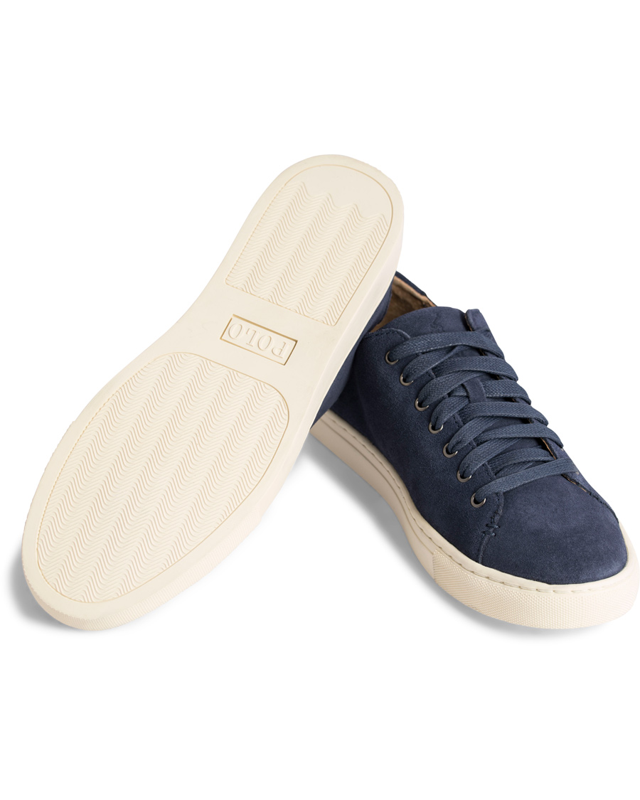 Homme | Polo Ralph Lauren Jermain Sneaker Navy Suede | Polo Ralph Lauren | Jermain Sneaker Navy Suede