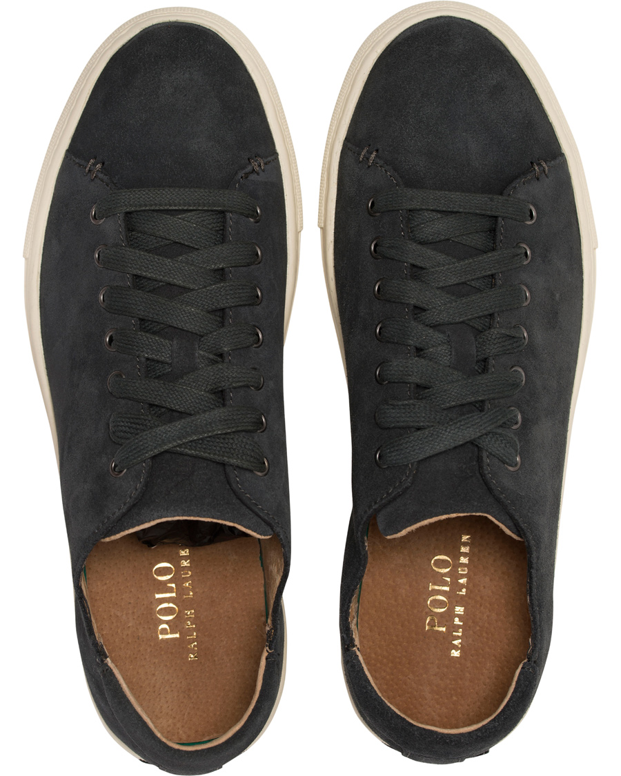 Heren | Polo Ralph Lauren Jermain Sneaker Grey Suede | Polo Ralph Lauren | Jermain Sneaker Grey Suede