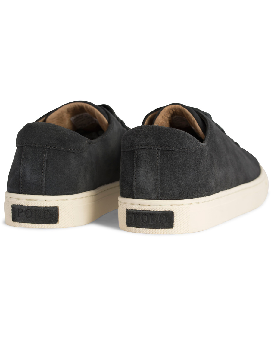 Heren | Polo Ralph Lauren Jermain Sneaker Grey Suede | Polo Ralph Lauren | Jermain Sneaker Grey Suede