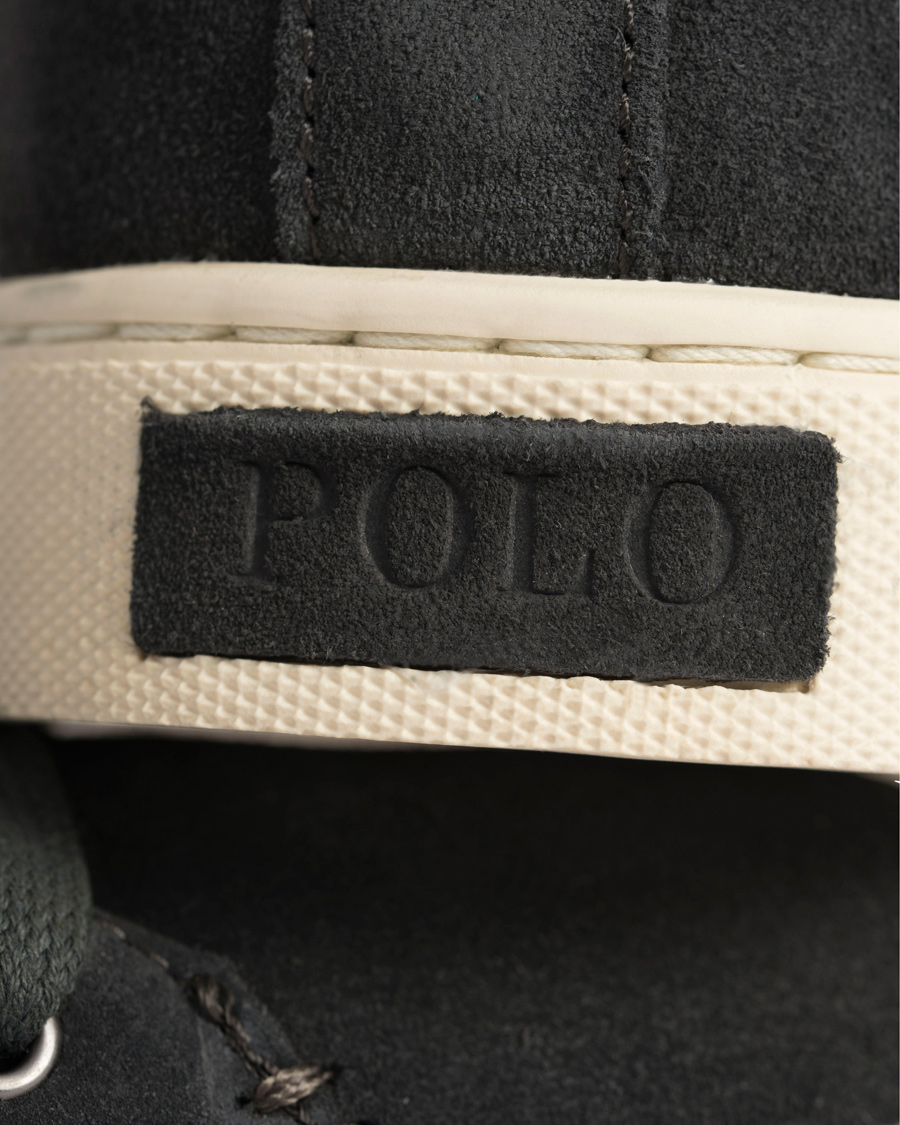 Heren | Polo Ralph Lauren Jermain Sneaker Grey Suede | Polo Ralph Lauren | Jermain Sneaker Grey Suede