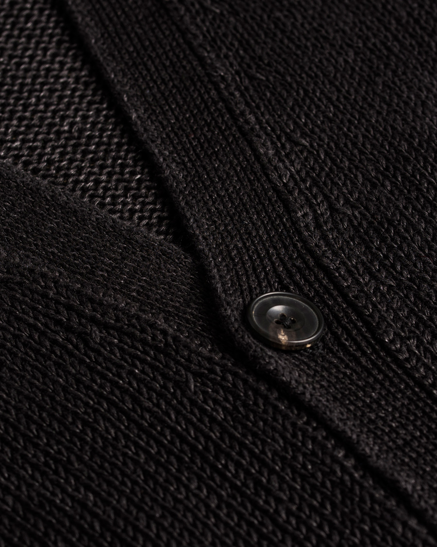 Homme | Pulls Et Tricots | Polo Ralph Lauren | Linen Cardigan Polo Black