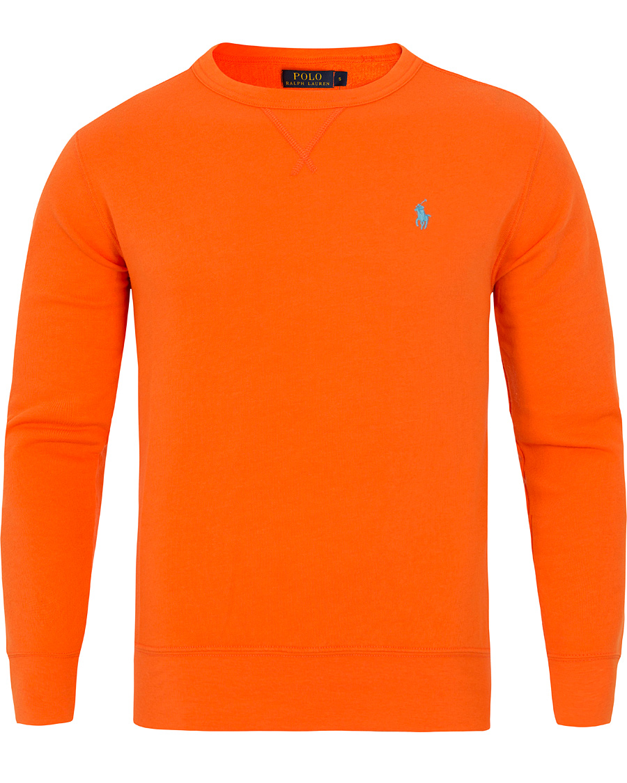 Homme | Pulls Et Tricots | Polo Ralph Lauren | Terry Sweatshirt Bright Signal Orange