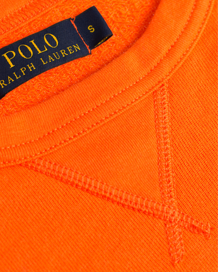 Homme | Pulls Et Tricots | Polo Ralph Lauren | Terry Sweatshirt Bright Signal Orange