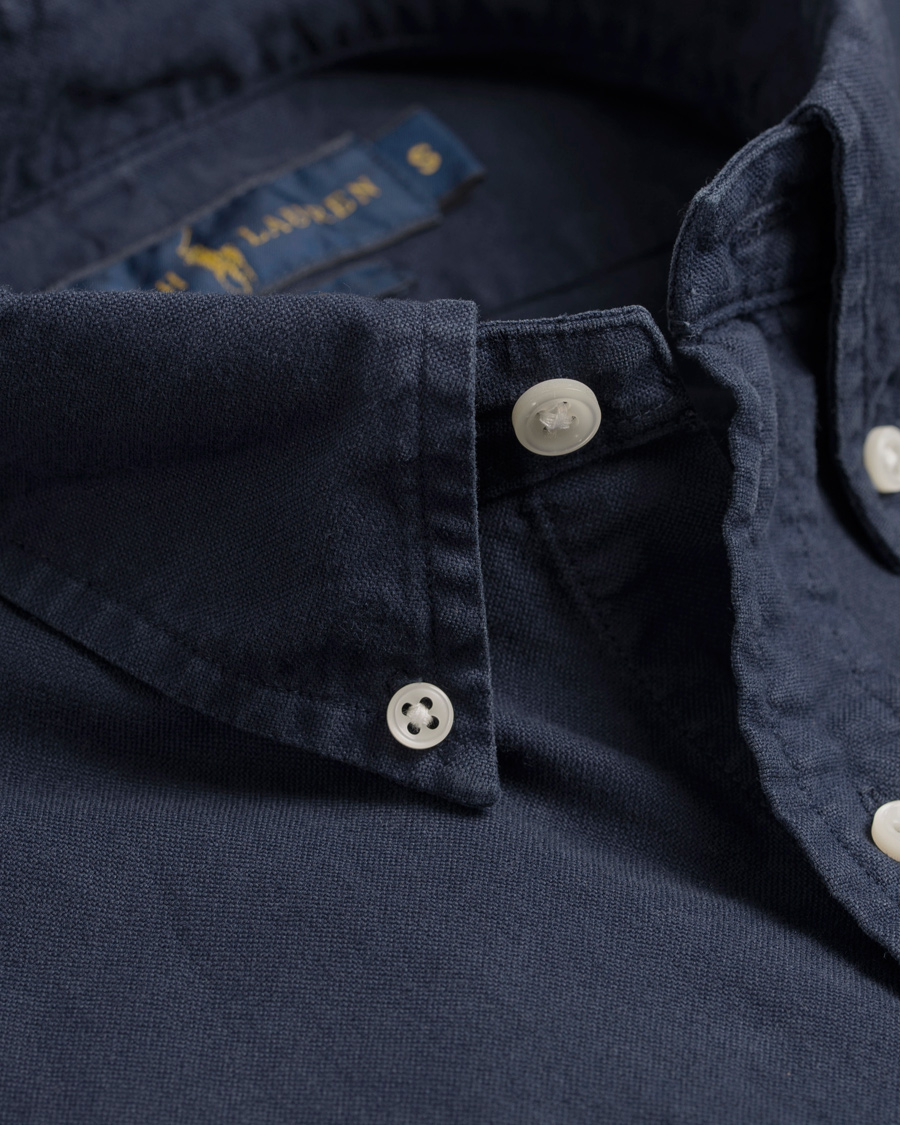 Heren | Overhemden | Polo Ralph Lauren | Slim Fit Oxford Shirt Newport Navy
