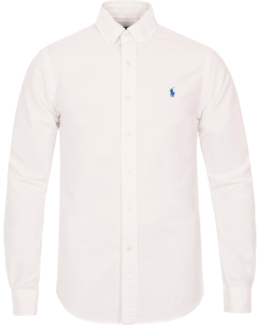 Homme | Chemises | Polo Ralph Lauren | Core Fit Oxford Shirt White