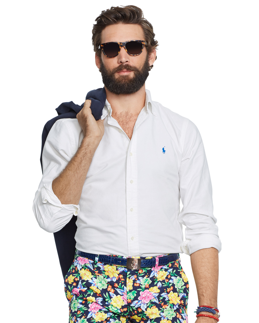 Homme | Chemises | Polo Ralph Lauren | Core Fit Oxford Shirt White