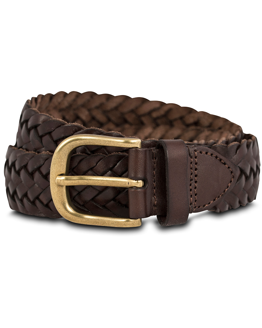 Homme | Morris Belt Dark 3,5 cm Brown | Morris | Belt Dark 3,5 cm Brown