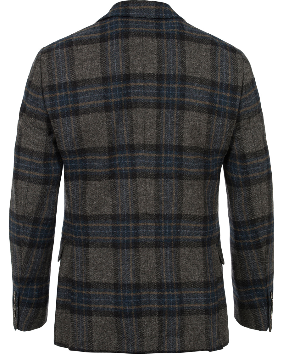 Homme | Blazers | Hackett | Played Checked Blazer Grey