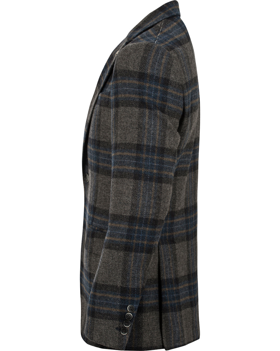 Homme | Blazers | Hackett | Played Checked Blazer Grey