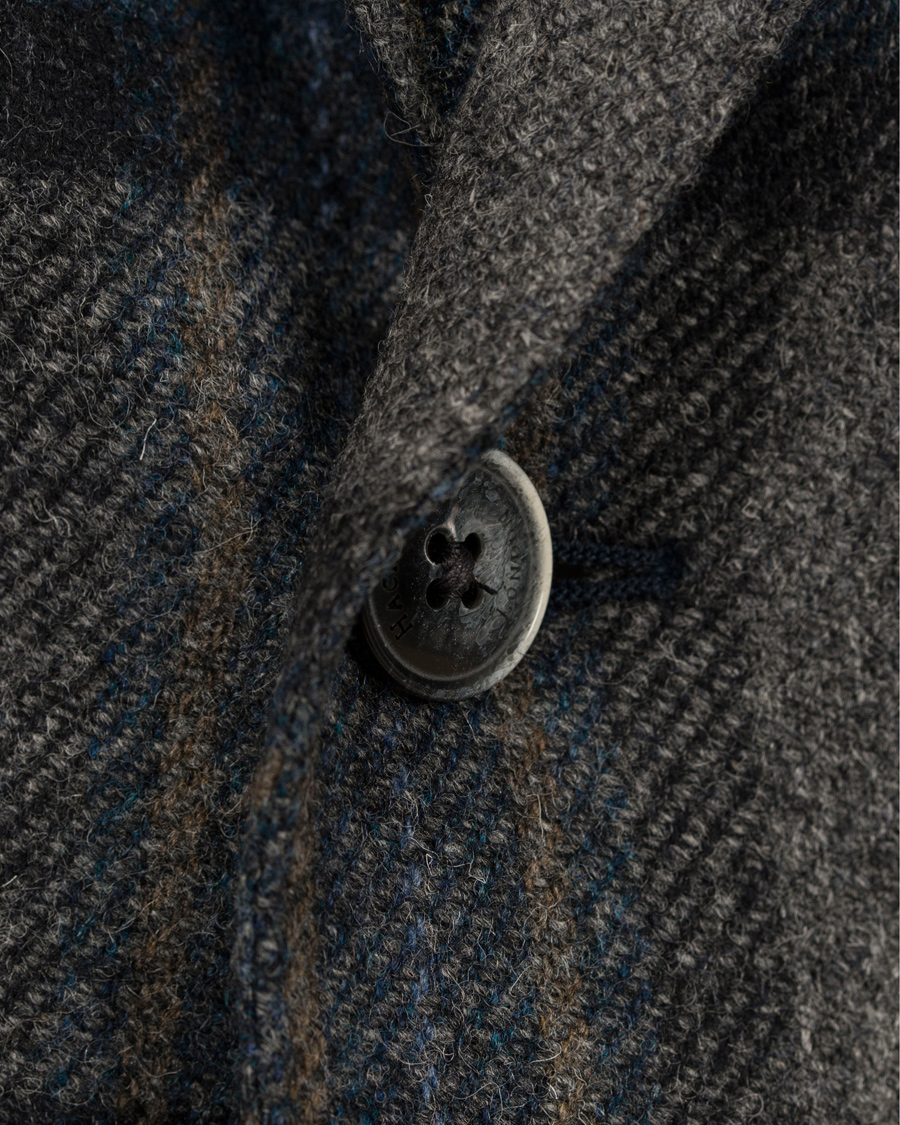 Homme | Blazers | Hackett | Played Checked Blazer Grey