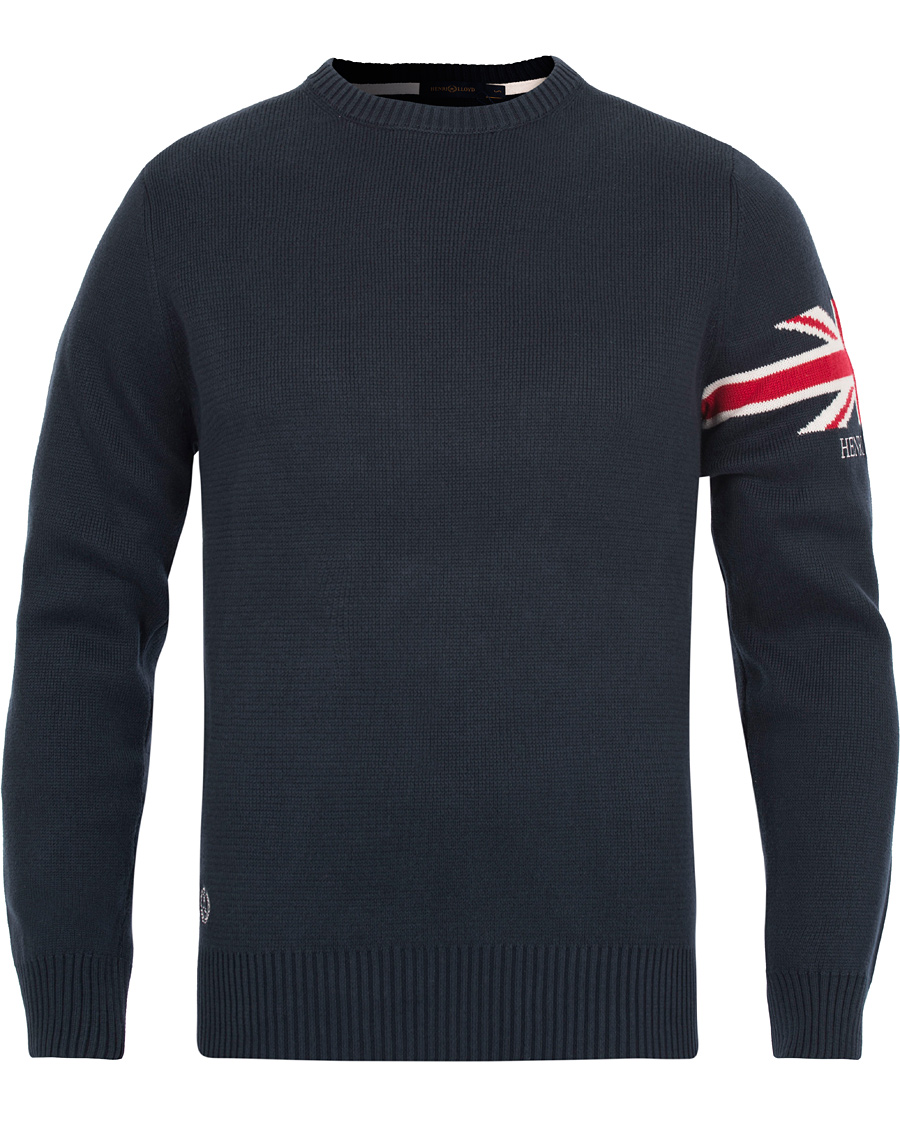 Homme | Pulls Et Tricots | Henri-Lloyd | Henri Lloyd Arley Regular Crew Neck Knit Sweater Navy