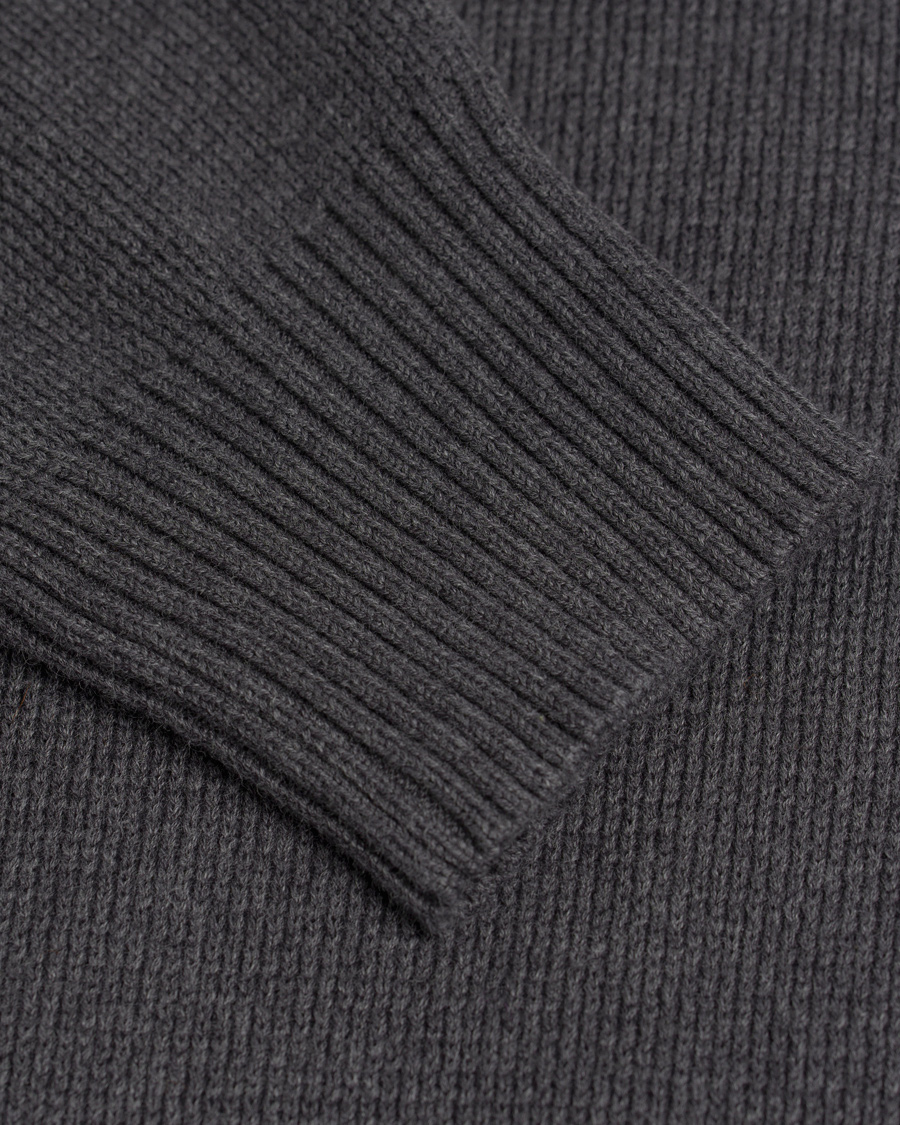 Heren | Truien | Henri-Lloyd | Henri Lloyd Arley Regular Half Zip Knit Sweater Graphite