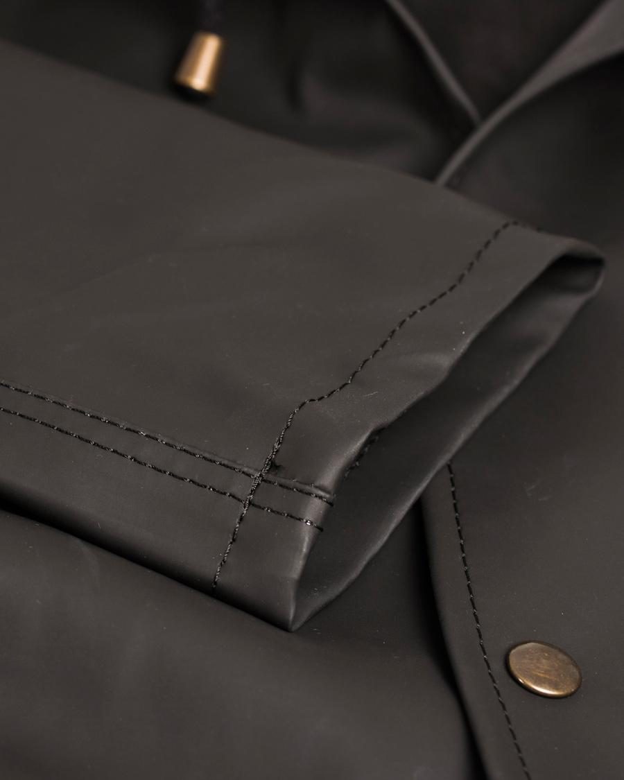 Heren | Jassen | Stutterheim | Arholma Raincoat Black