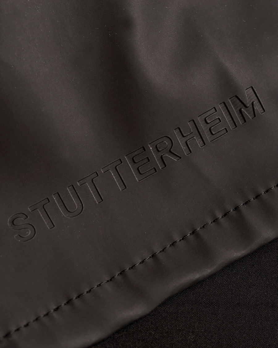 Heren | Jassen | Stutterheim | Arholma Raincoat Black