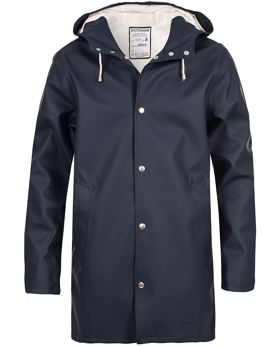 Homme | Manteaux Et Vestes | Stutterheim | Arholma Raincoat Navy