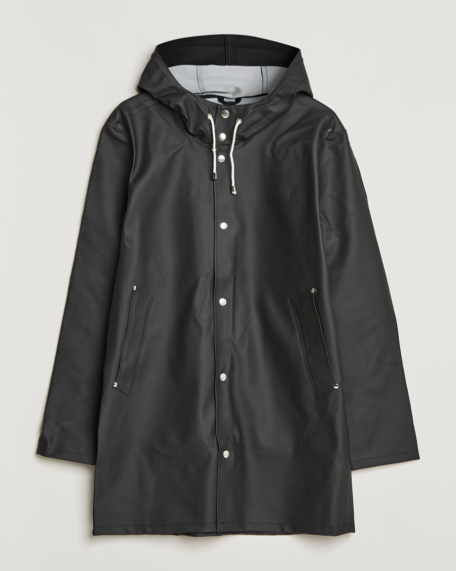 Heren | Jassen | Stutterheim | Stockholm Raincoat Black