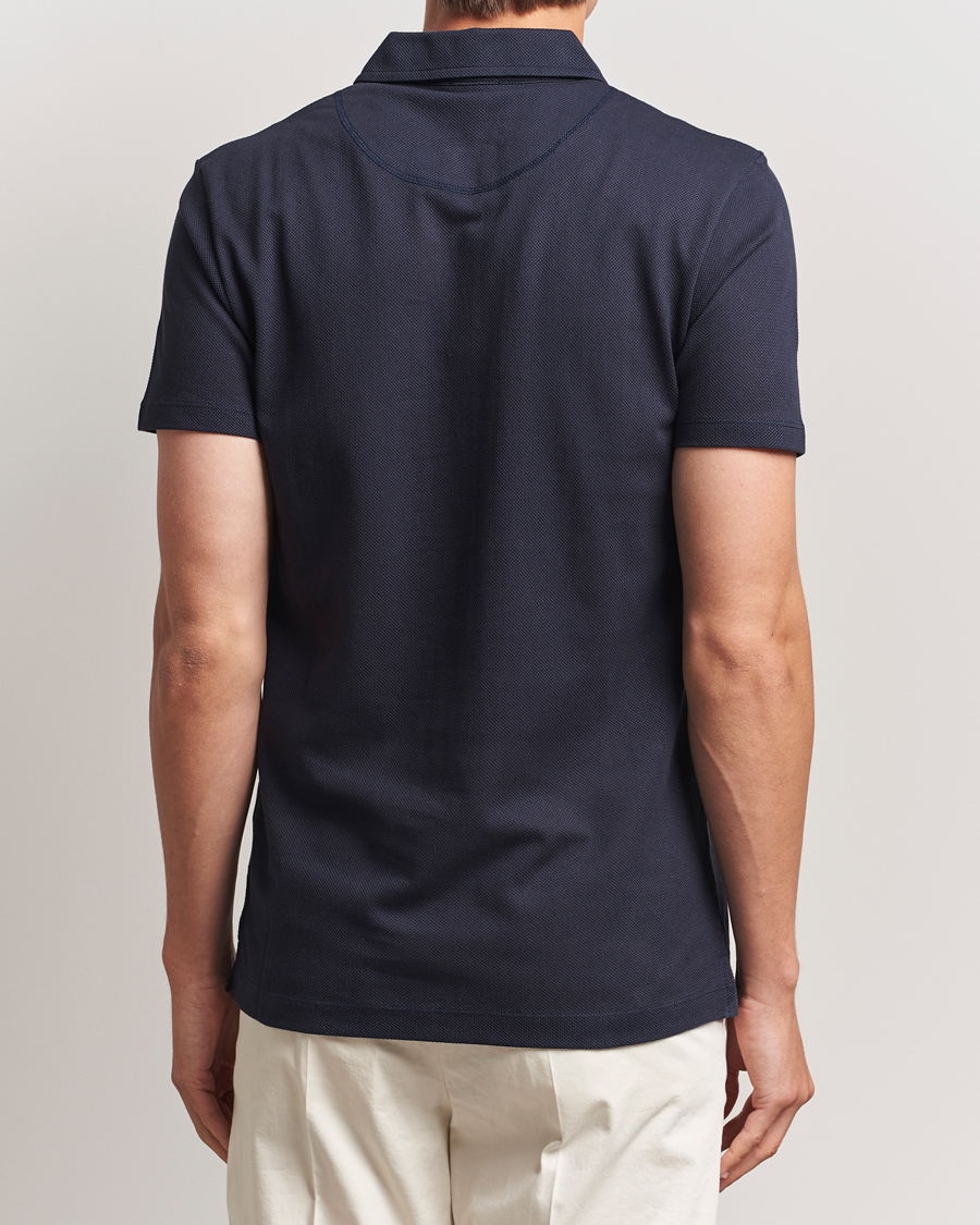 Heren | Polo's | Sunspel | Riviera Polo Shirt Navy