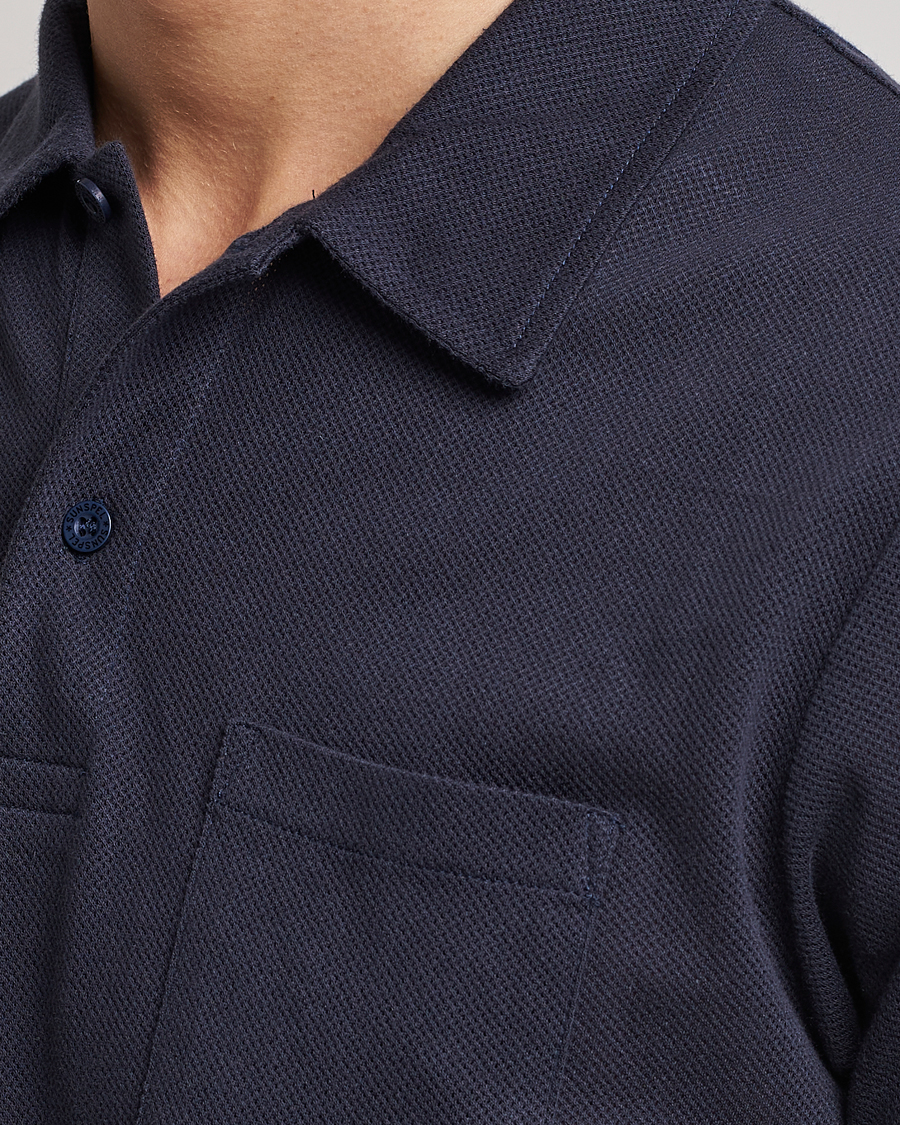 Homme | Polos | Sunspel | Riviera Polo Shirt Navy