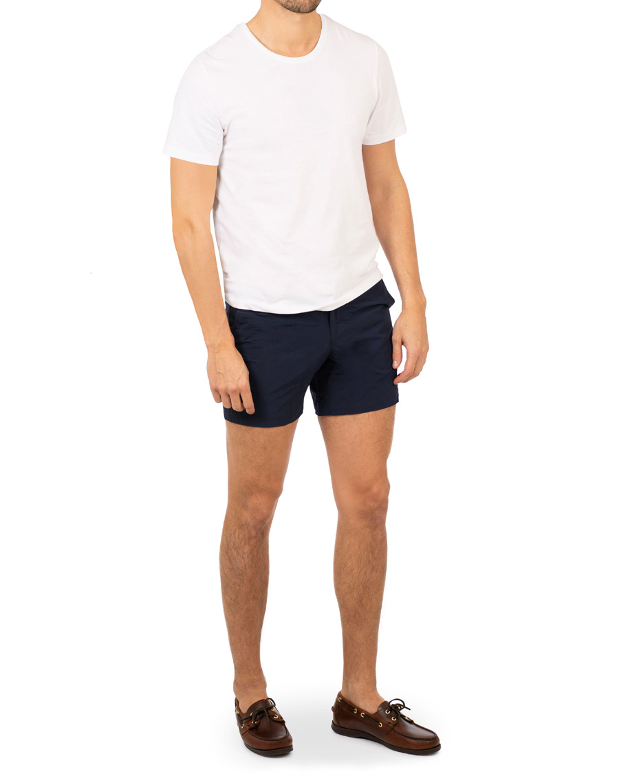Heren | Zwembroek | Sunspel | Swim Shorts Navy