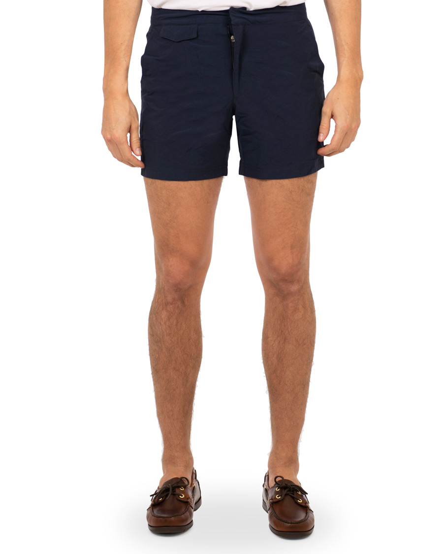 Heren | Zwembroek | Sunspel | Swim Shorts Navy