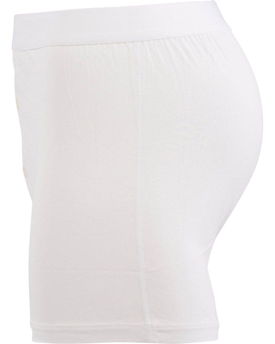 Homme | Sous-Vêtements Et Chaussettes | Sunspel | Superfine Two Button Cotton Short White