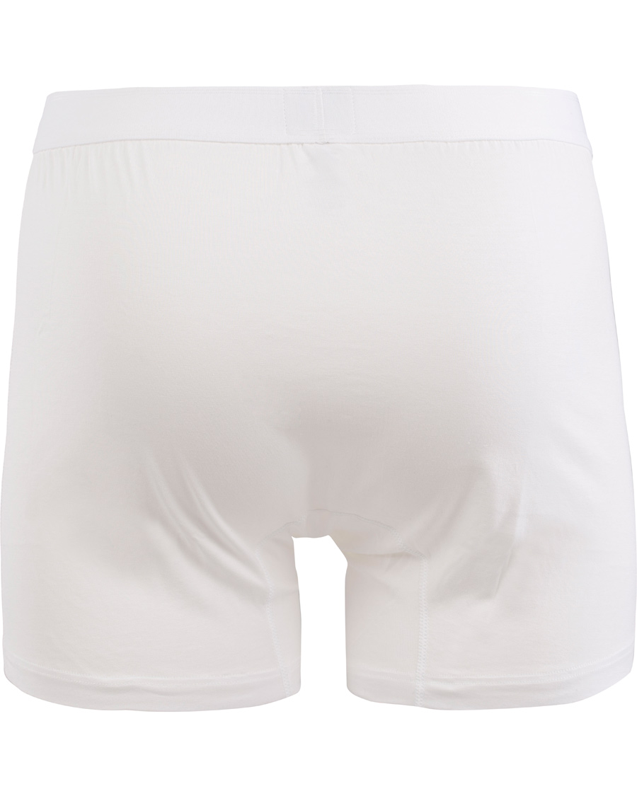 Homme | Sous-Vêtements Et Chaussettes | Sunspel | Superfine Two Button Cotton Short White