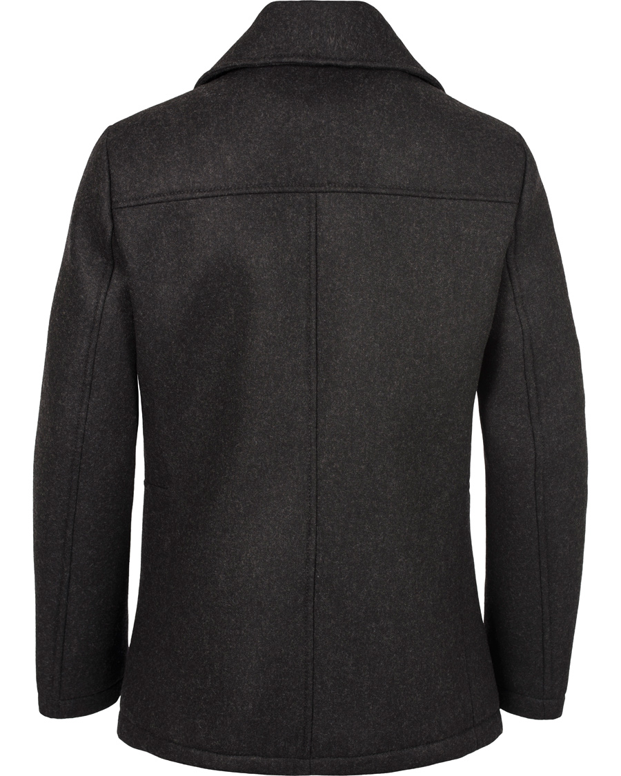 Homme | Manteaux Et Vestes | Tiger of Sweden | Majors 3 Wool Peacoat Dark Grey
