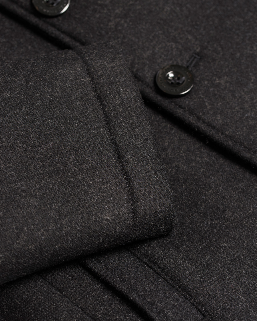 Homme | Manteaux Et Vestes | Tiger of Sweden | Majors 3 Wool Peacoat Dark Grey