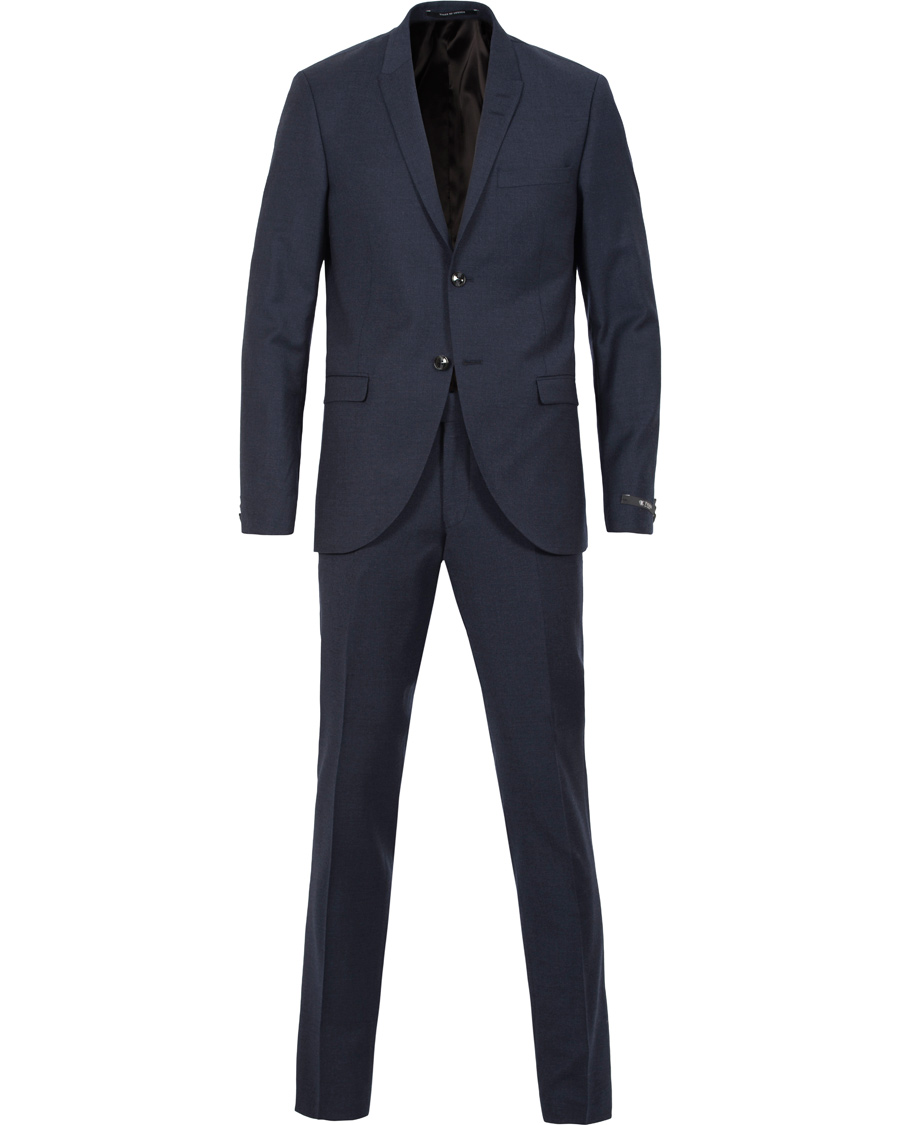 Homme | Costumes | Tiger of Sweden | Evert 14 Wool Suit Navy Blue