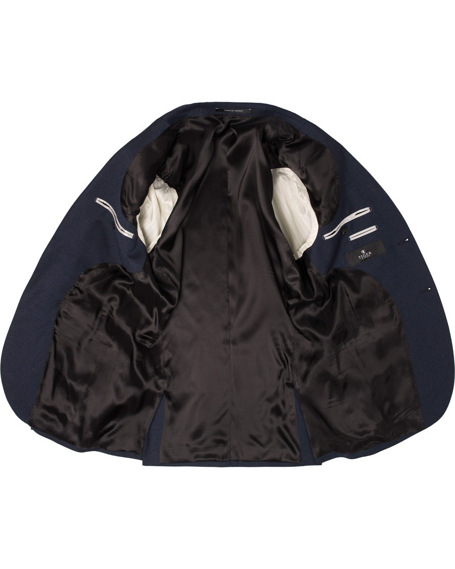 Homme | Costumes | Tiger of Sweden | Evert 14 Wool Suit Navy Blue