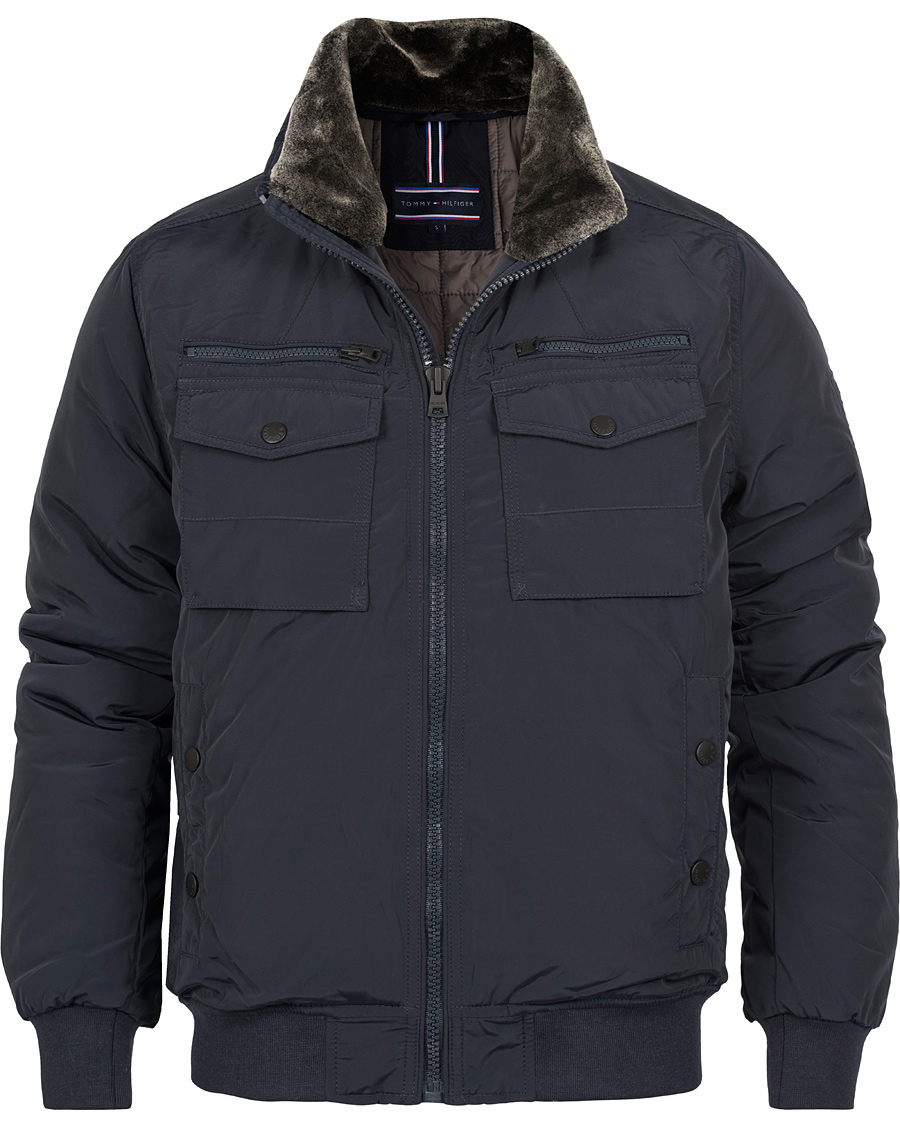 Heren | Jassen | Tommy Hilfiger | New Ken Bomber Jacket Midnight