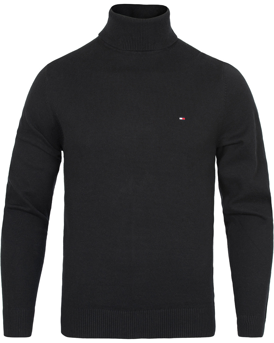 Homme | Pulls Et Tricots | Tommy Hilfiger | Pima Cotton Cashmere Roll Neck Black
