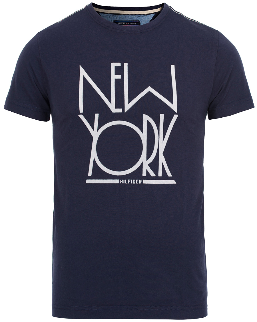 Homme | T-shirts | Tommy Hilfiger | Amiston NY Tee Evening Blue