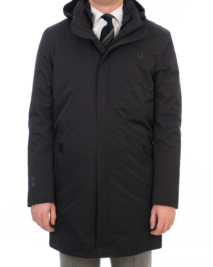 Heren | Jassen | UBR | Black Storm Coat II Black Storm