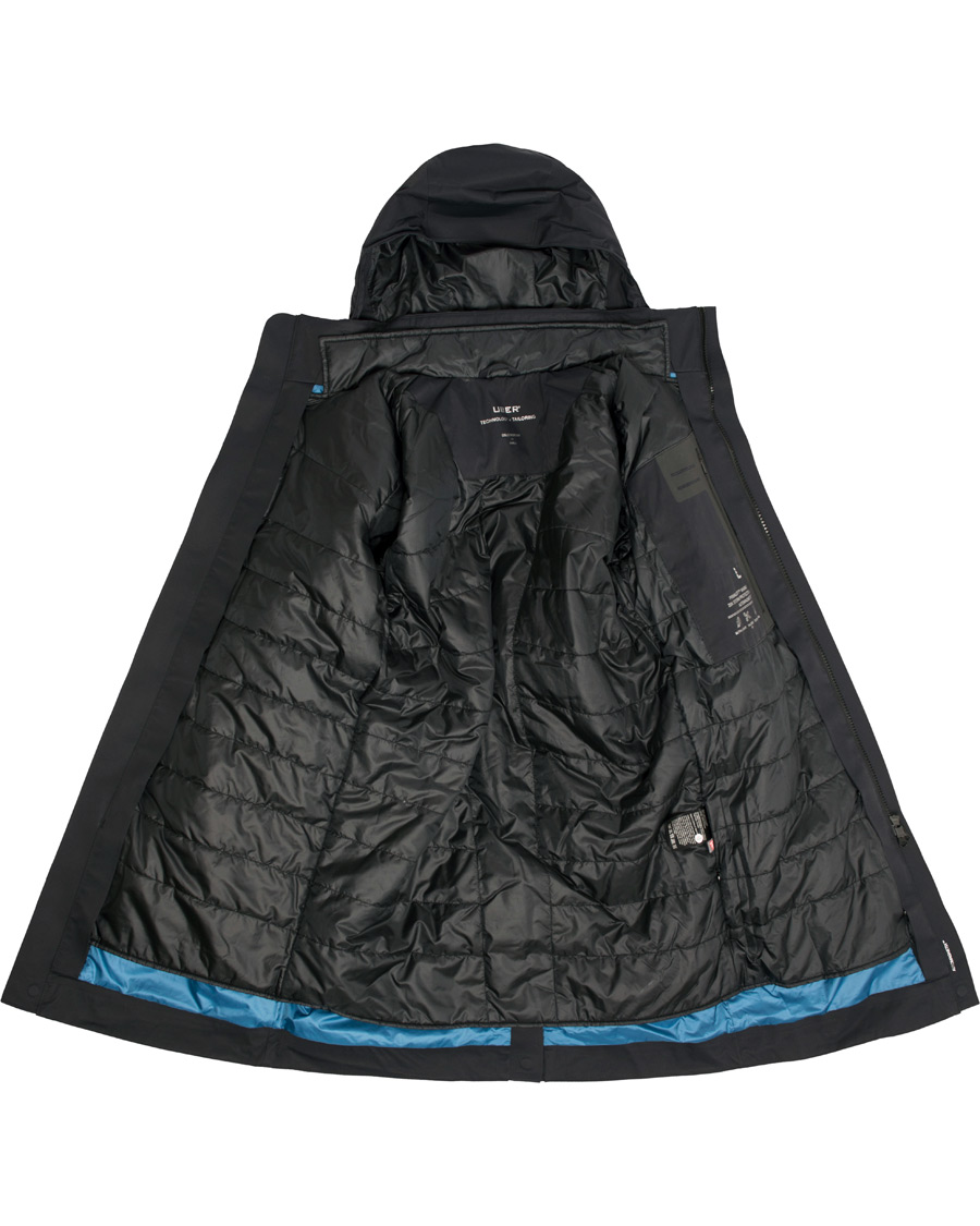 Heren | Jassen | UBR | Black Storm Coat II Black Storm