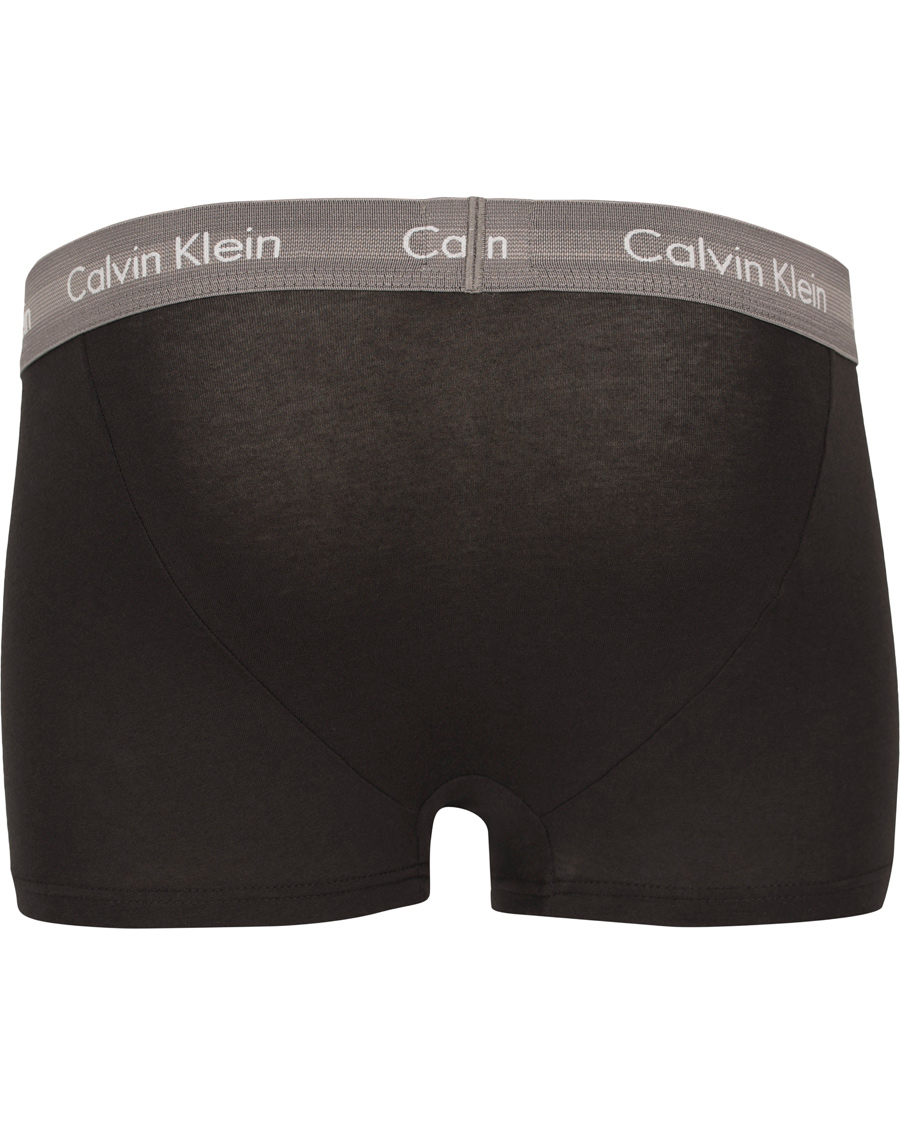 Homme | Sous-Vêtements Et Chaussettes | Calvin Klein | Cotton Stretch Trunk 3-pack Black