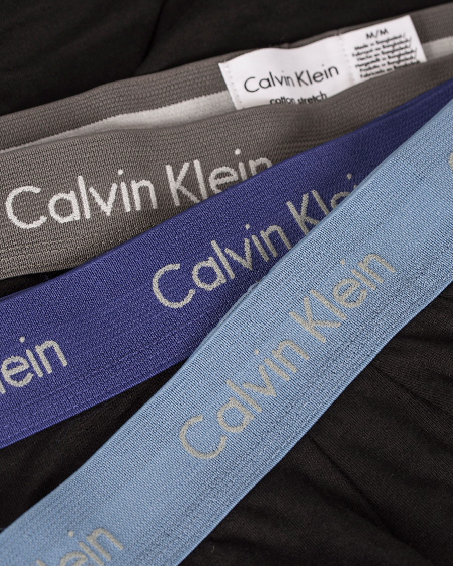 Homme | Sous-Vêtements Et Chaussettes | Calvin Klein | Cotton Stretch Trunk 3-pack Black