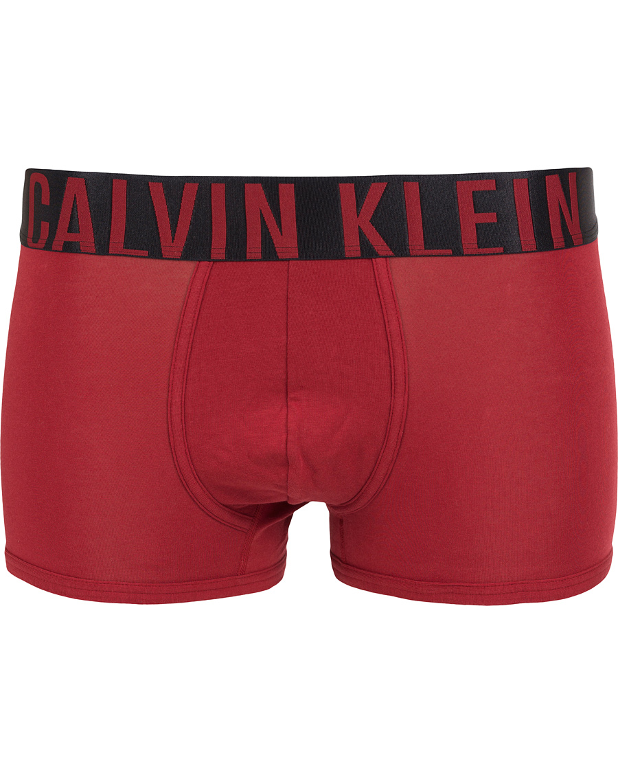 Homme | Sous-Vêtements Et Chaussettes | Calvin Klein | Power Cotton Trunk Bordeaux Red