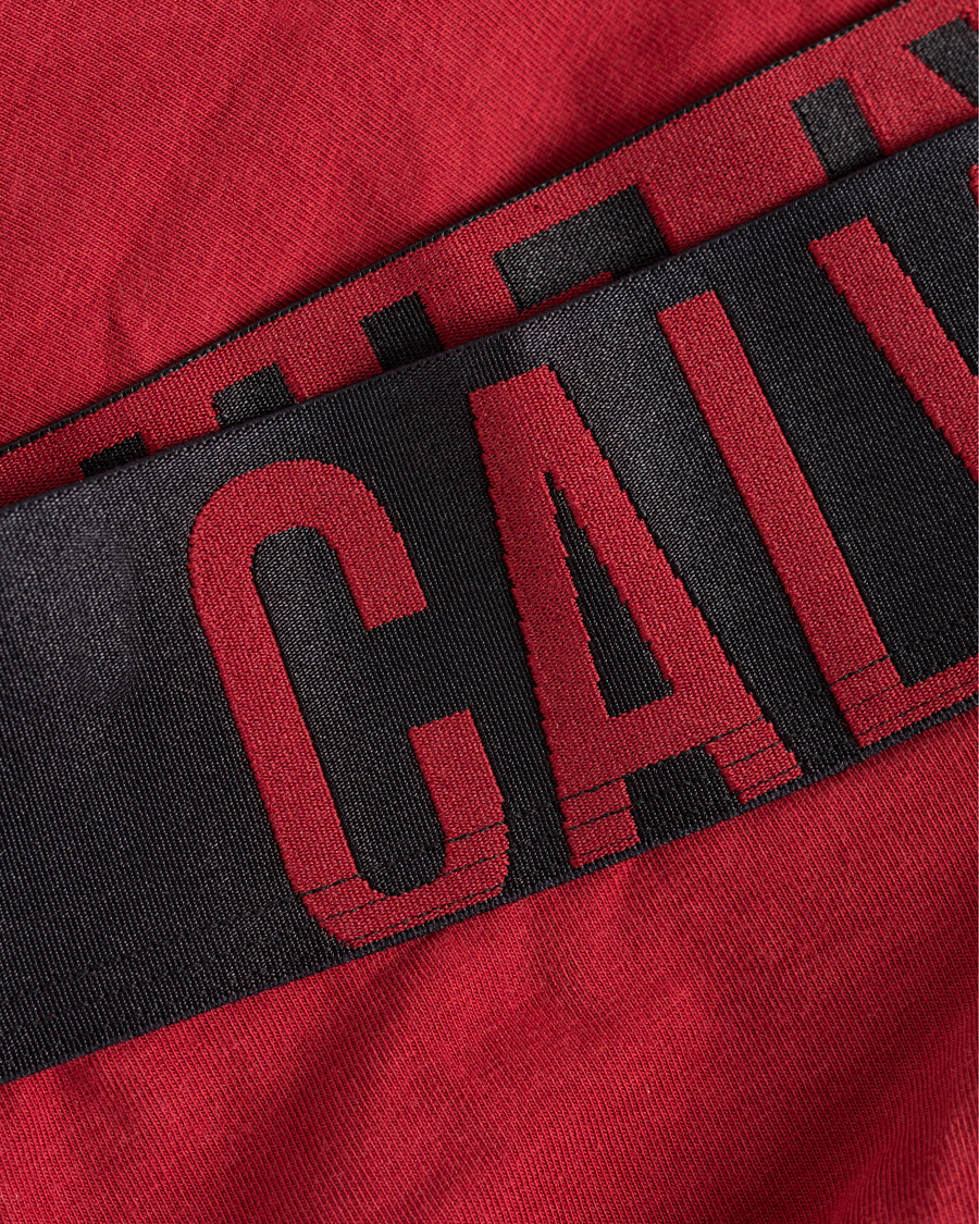 Homme | Sous-Vêtements Et Chaussettes | Calvin Klein | Power Cotton Trunk Bordeaux Red