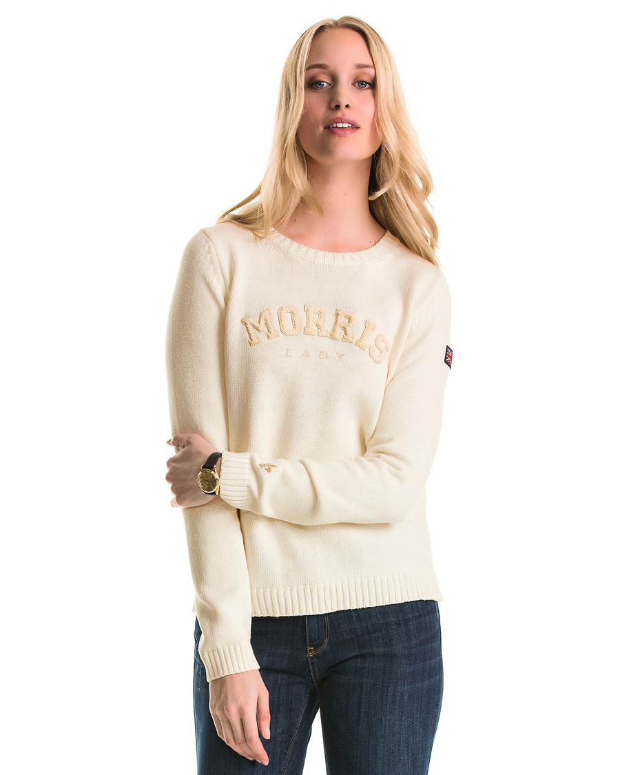 Heren | Truien | Morris Lady | Billie Jean Sweater Off White