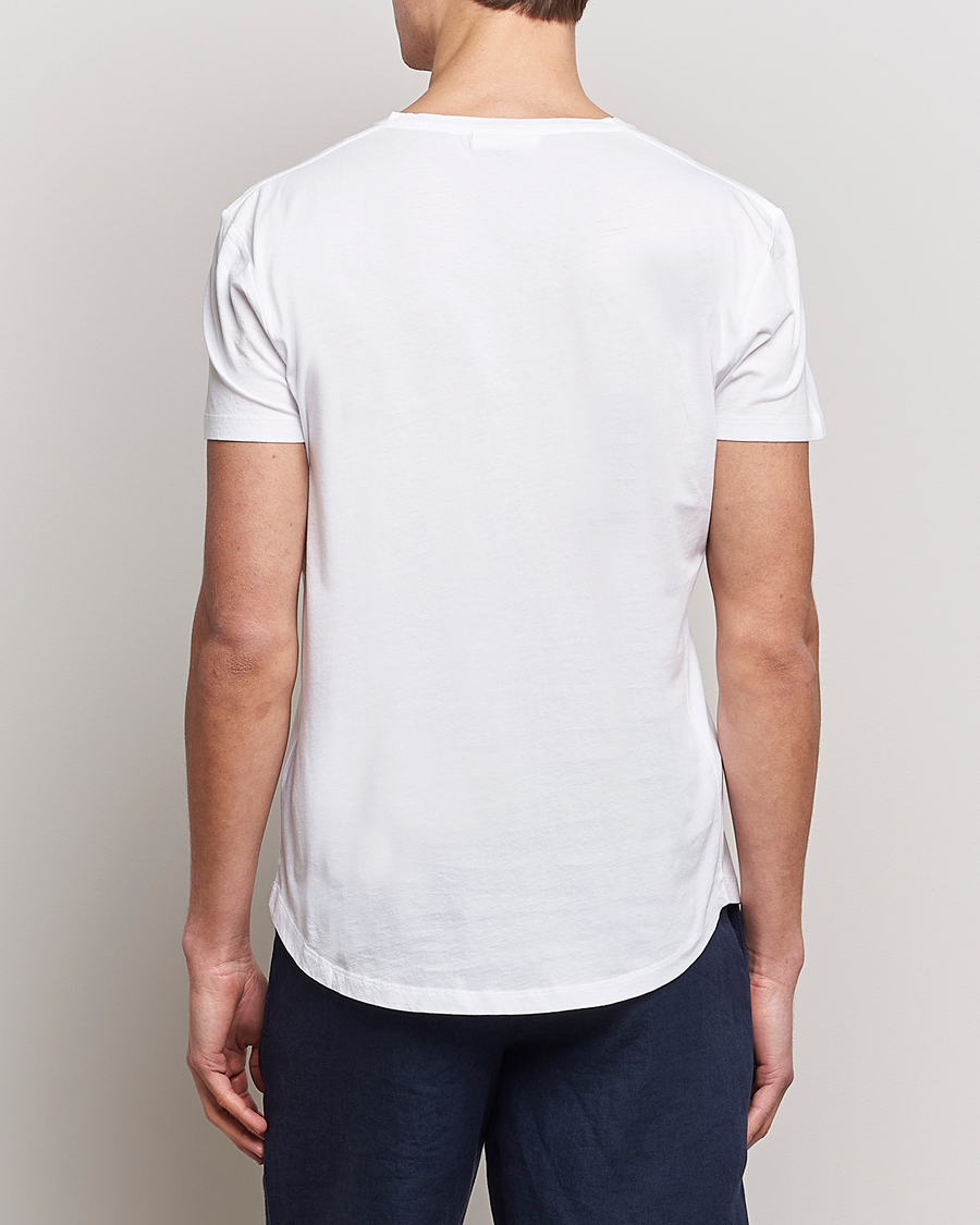 Heren | T-shirts | Orlebar Brown | OB V-Neck Tee White