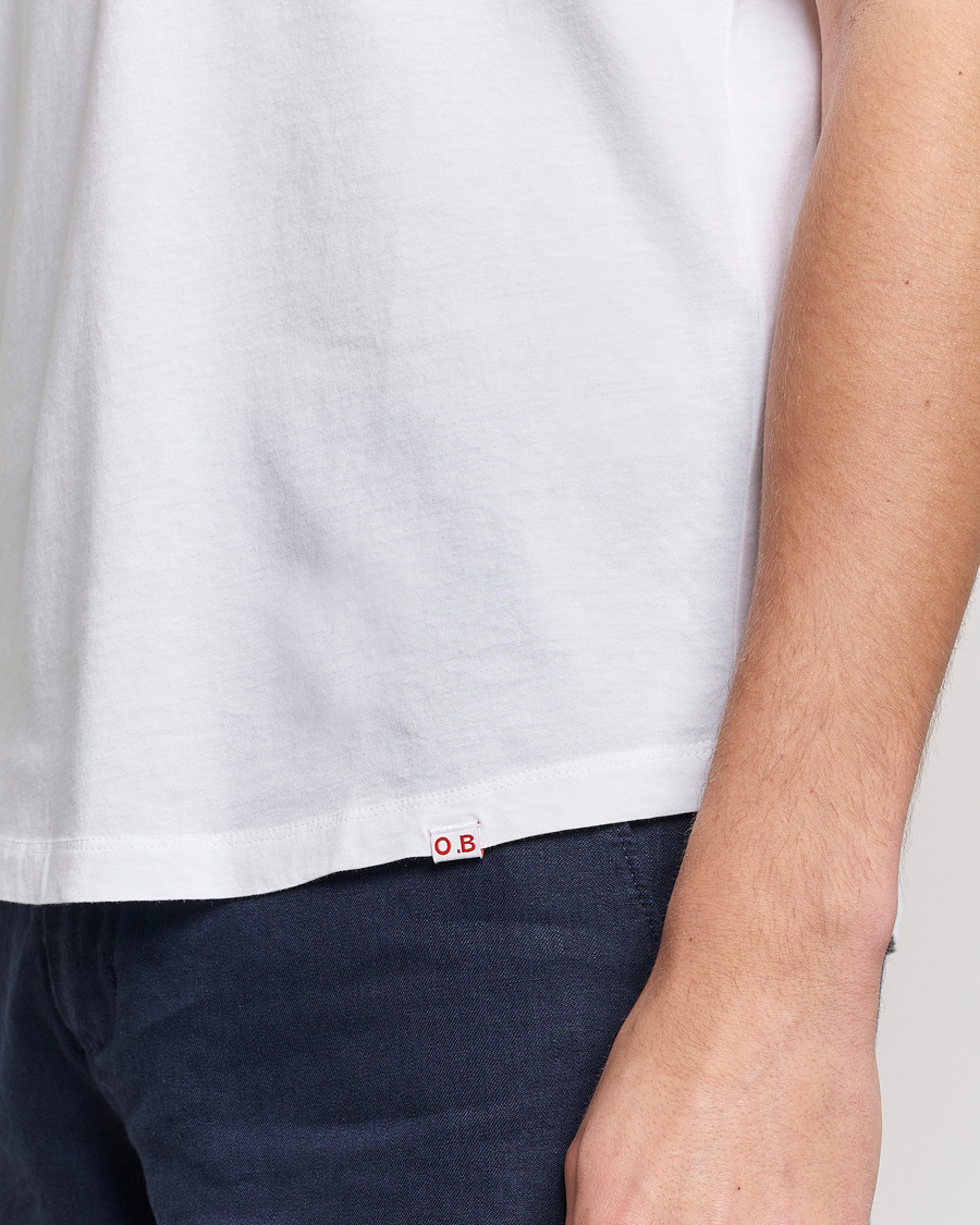 Heren | T-shirts | Orlebar Brown | OB V-Neck Tee White