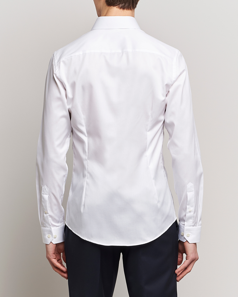 Heren | Overhemden | Eton | Super Slim Fit Shirt Cutaway White
