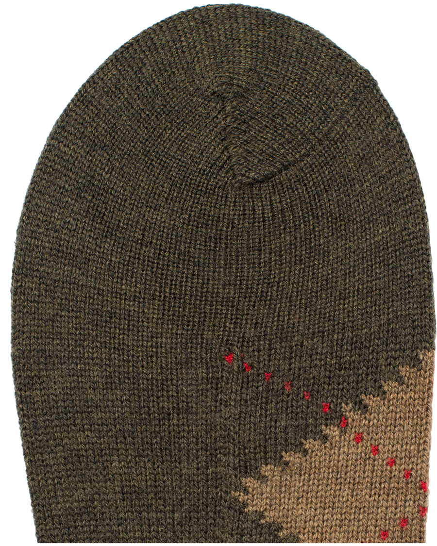Homme | Sous-Vêtements Et Chaussettes | Pantherella | Racton Argyle Merino/Nylon Sock Dark Olive