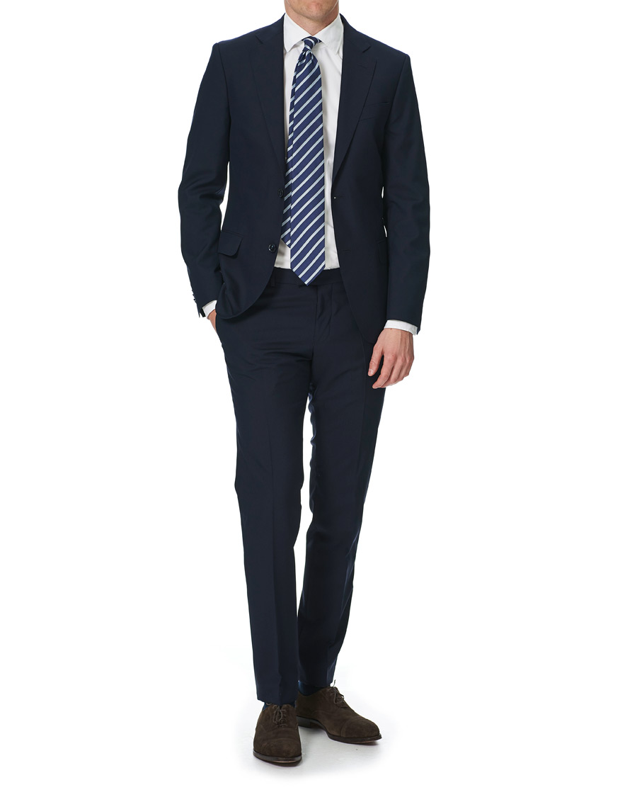 Heren | Overhemden | Stenströms | Slimline Shirt White