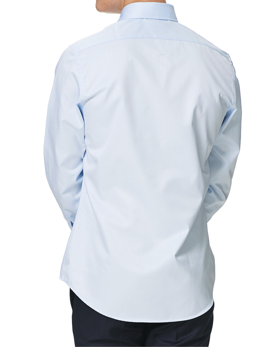 Heren | Overhemden | Stenströms | Slimline Shirt Blue
