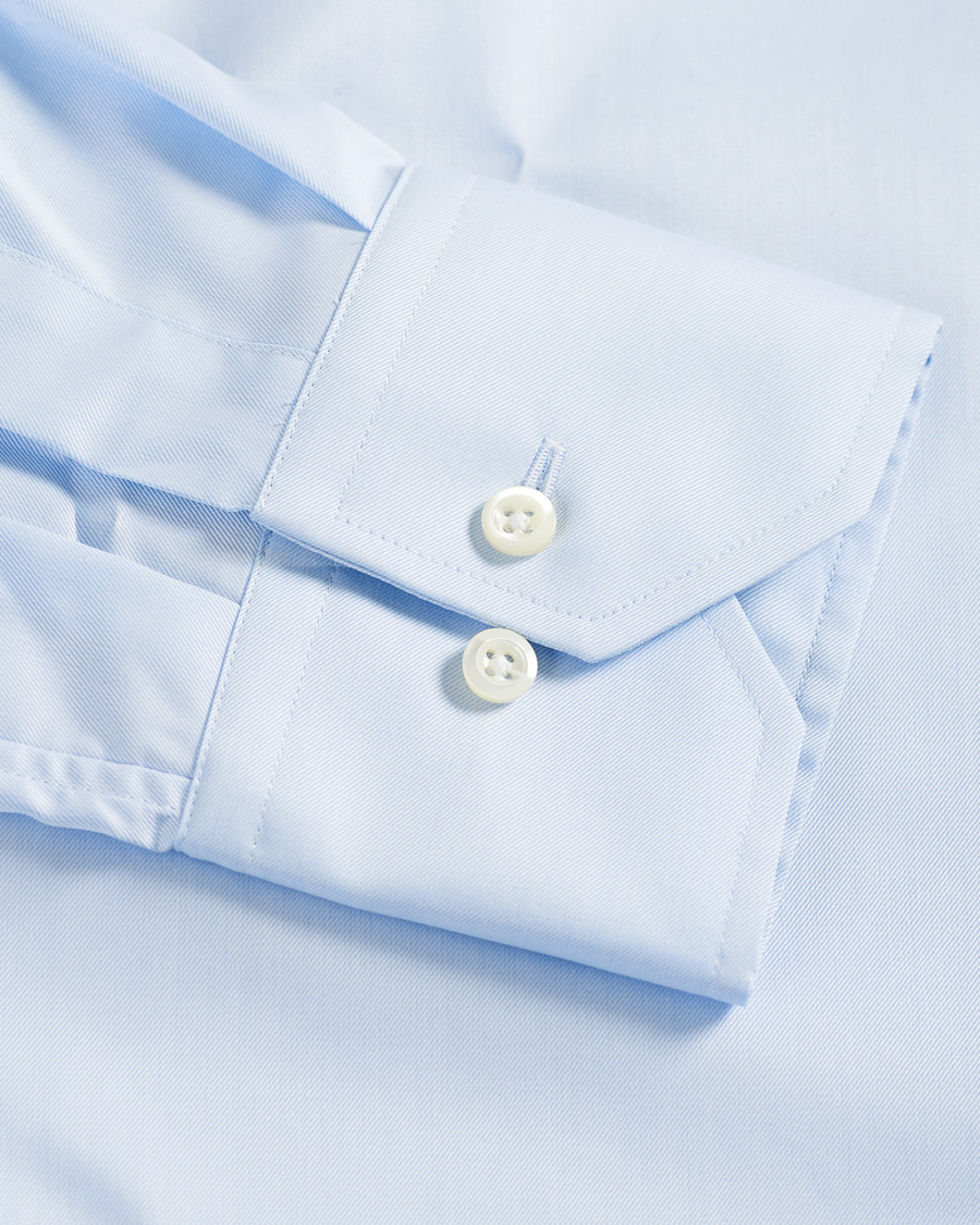 Heren | Overhemden | Stenströms | Slimline Shirt Blue