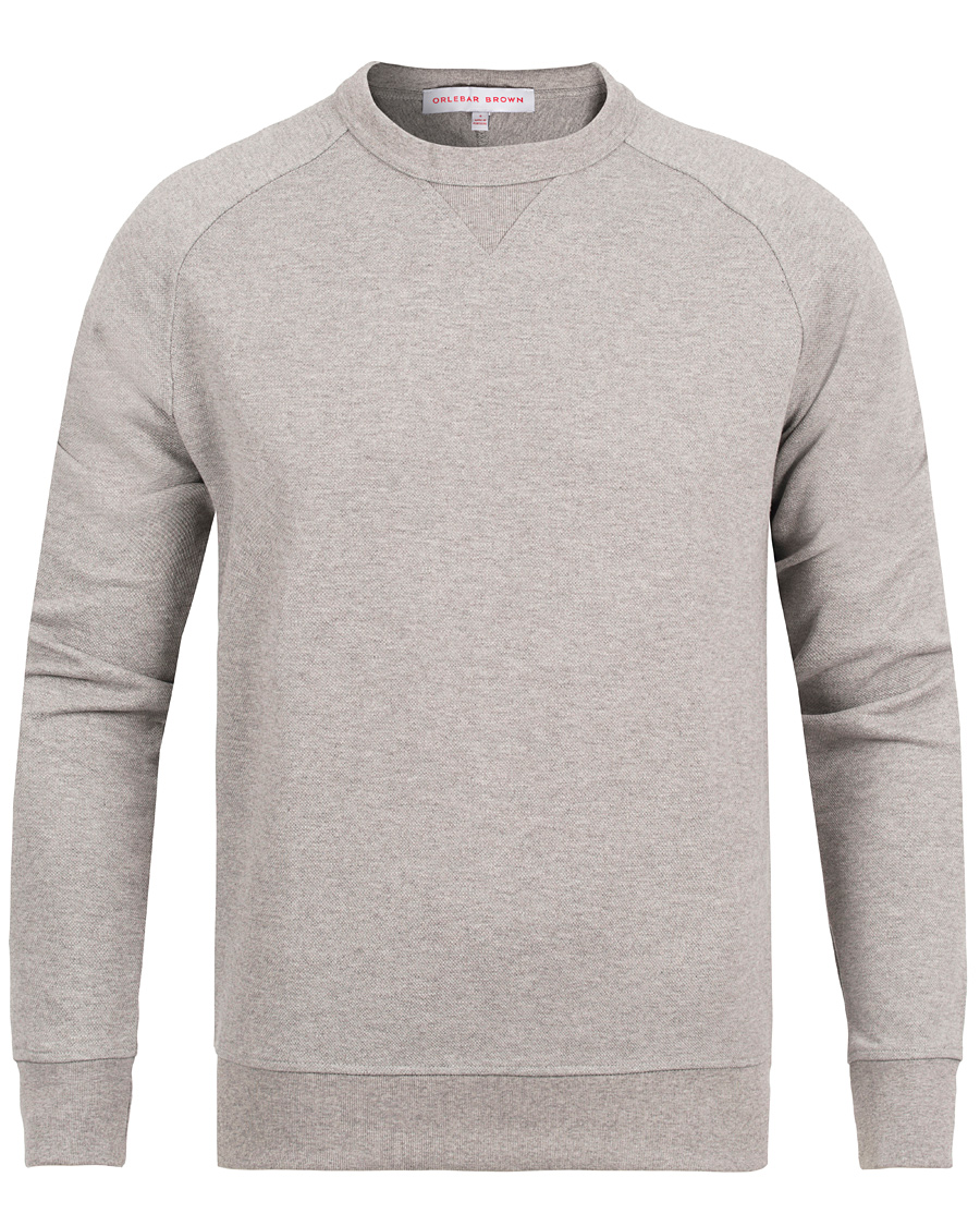 Homme | Pulls Et Tricots | Orlebar Brown | Fulton Sweatshirt Grey Melange